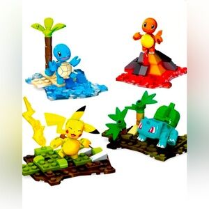 Mega Pokémon Kanto Region Team Construction Set